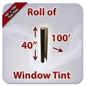 2 Ply Pro+ Film - Window Tint Roll 40″x100′