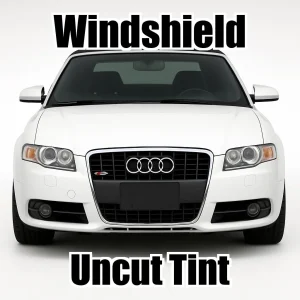 Xfinity Uncut Windshield Only Tint Kit for Audi S4 Convertible 2004-2009