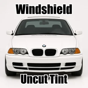 Xfinity Uncut Windshield Only Tint Kit for BMW 3 Series 2 Door 323 2000-2000