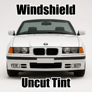 Xfinity Uncut Windshield Only Tint Kit for BMW 3 Series Convertible 318 1995-1997
