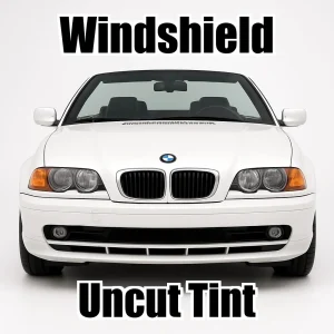 Xfinity Uncut Windshield Only Tint Kit for BMW 3 Series Convertible 323 2000-2000