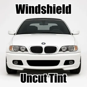 Xfinity Uncut Windshield Only Tint Kit for BMW 3 Series Convertible 325 2001-2006