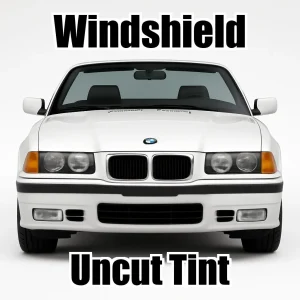 Xfinity Uncut Windshield Only Tint Kit for BMW 3 Series Convertible 328 1996-1999