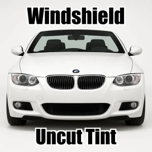 Xfinity Uncut Windshield Only Tint Kit for BMW 3 Series Convertible 328 2007-2013