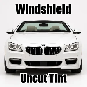 Xfinity Uncut Windshield Only Tint Kit for BMW 6 Series Convertible 650 2012-2017