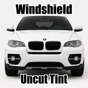 Xfinity Uncut Windshield Only Tint Kit for BMW X6 2008-2014