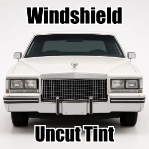 Uncut Windshield Window Tint Kit for Cadillac Fleetwood 4 Door 1985-1989