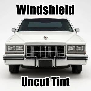 Uncut Windshield Window Tint Kit for Cadillac Fleetwood Brougham 4 Door 1985-1989