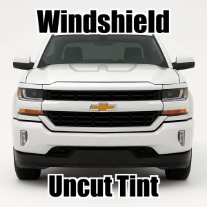 Uncut Windshield Window Tint Kit for Chevy 1500 Double Cab LD 2019-2021