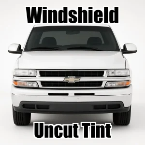 Uncut Windshield Window Tint Kit for Chevy 1500 Extended Cab 1999-2006