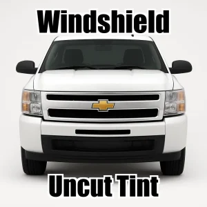 Uncut Windshield Window Tint Kit for Chevy 1500 Extended Cab 2007-2013