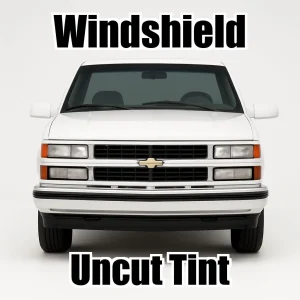 Uncut Windshield Window Tint Kit for Chevy 1500 Standard Cab 1988-1998