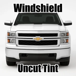 Uncut Windshield Window Tint Kit for Chevy 1500 Standard Cab 2014-2019