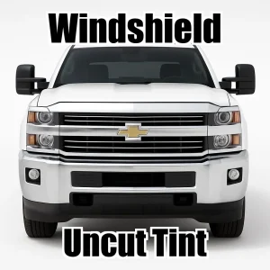 Uncut Windshield Window Tint Kit for Chevy 2500 Crew Cab 2015-2019
