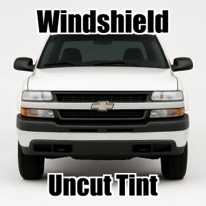 Uncut Windshield Window Tint Kit for Chevy 2500 Extended Cab 1999-2006