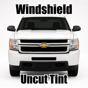 Uncut Windshield Window Tint Kit for Chevy 2500 Extended Cab 2007-2014