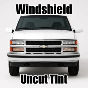 Uncut Windshield Window Tint Kit for Chevy 2500 Standard Cab 1988-1999