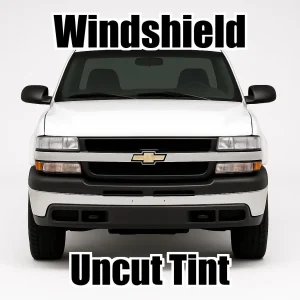 Uncut Windshield Window Tint Kit for Chevy 2500 Standard Cab 2000-2003
