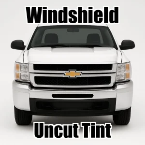 Uncut Windshield Window Tint Kit for Chevy 2500 Standard Cab 2007-2011