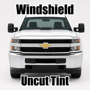 Uncut Windshield Window Tint Kit for Chevy 2500 Standard Cab 2014-2019