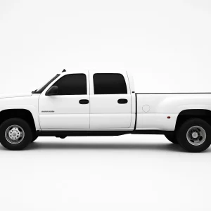 Ceramic Precut Back Door Tint Kit for Chevy 3500 Crew Cab 2006.5-2007