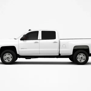 Ceramic Precut Back Door Tint Kit for Chevy 3500 Crew Cab 2015-2019