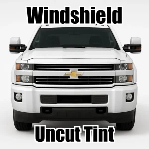 Pro+ Uncut Windshield Window Tint Kit for Chevy 3500 Crew Cab 2015-2019