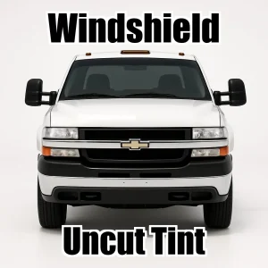 Pro+ Uncut Windshield Window Tint Kit for Chevy 3500 Extended Cab 2000-2006