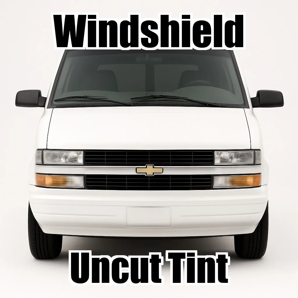 thumbnail image 2 of PreCut Window Film For Chevy Astro Van 1995-1999 - Precision Nano Carbon Dyed 2 of 4