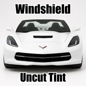 Uncut Windshield Window Tint Kit for Chevy Corvette Convertible 2014-2018