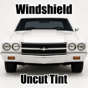 Uncut Windshield Window Tint Kit for Chevy Malibu 1970-1970