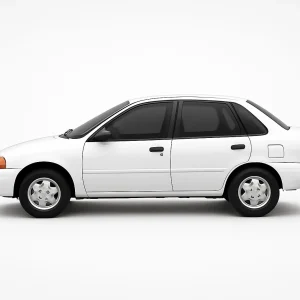 2 Ply Pro+ Precut Back Door Tint Kit for Chevy Metro 4 Door 1995-1997