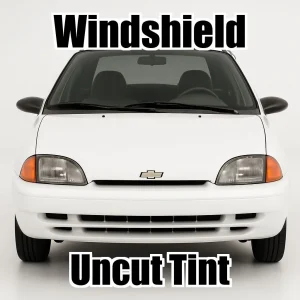 Uncut Windshield Window Tint Kit for Chevy Metro 4 Door 1995-1997