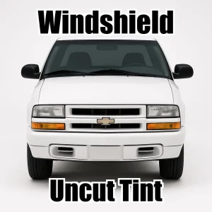 Ceramic Uncut Windshield Window Tint Kit for Chevy S-10 Extended Cab 1994-2004