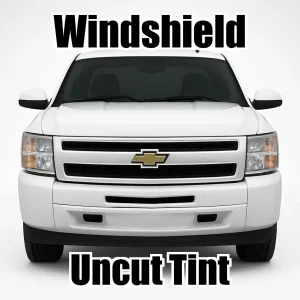 Uncut Windshield Window Tint Kit for Chevy Silverado 1500 Crew Cab 2007-2013