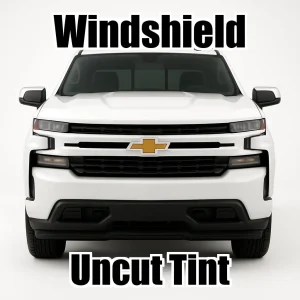 Uncut Windshield Window Tint Kit for Chevy Silverado 1500 Crew Cab 2019-2026