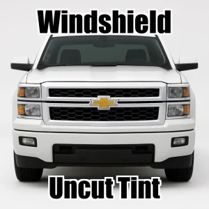 Uncut Windshield Window Tint Kit for Chevy Silverado 1500 Double Cab 2014-2018