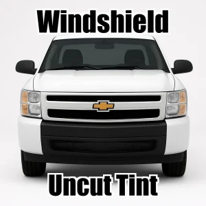 Uncut Windshield Window Tint Kit for Chevy Silverado 1500 Standard Cab 2007-2013
