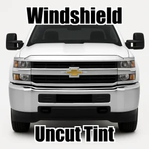 Uncut Windshield Window Tint Kit for Chevy Silverado 2500 Crew Cab 2014-2019