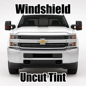 Uncut Windshield Window Tint Kit for Chevy Silverado 2500 Double Cab 2015-2019