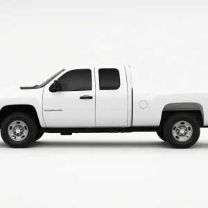 2 Ply Pro+ Precut Back Door Tint Kit for Chevy Silverado 2500 Extended Cab 2007-2014