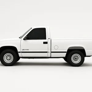 2 Ply Pro+ Precut Back Door Tint Kit for Chevy Silverado 2500 Standard Cab 1988-1999