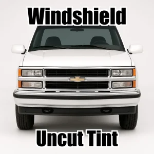 Uncut Windshield Window Tint Kit for Chevy Silverado 2500 Standard Cab 1988-1999