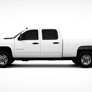 2 Ply Pro+ Precut Back Door Tint Kit for Chevy Silverado 3500 Crew Cab 2007-2013