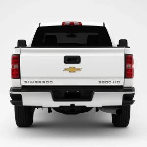 Ceramic Precut Rear Window Tint Kit for Chevy Silverado 3500 Double Cab 2015-2019