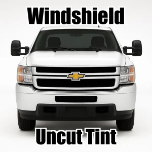Uncut Windshield Window Tint Kit for Chevy Silverado 3500 Extended Cab 2007-2014