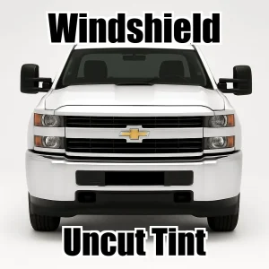 Uncut Windshield Window Tint Kit for Chevy Silverado 3500 Standard Cab 2014-2019