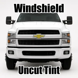 Uncut Windshield Window Tint Kit for Chevy Silverado 5500 Crew Cab 2019-2019