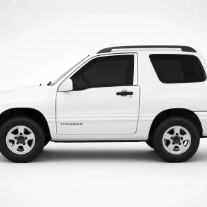 2 Ply Pro+ Precut Back Door Tint Kit for Chevy Tracker 2 Door 2000-2003