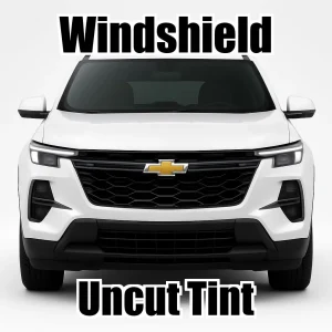 Uncut Windshield Window Tint Kit for Chevy Traverse All Trims Except Limited 2024-2026